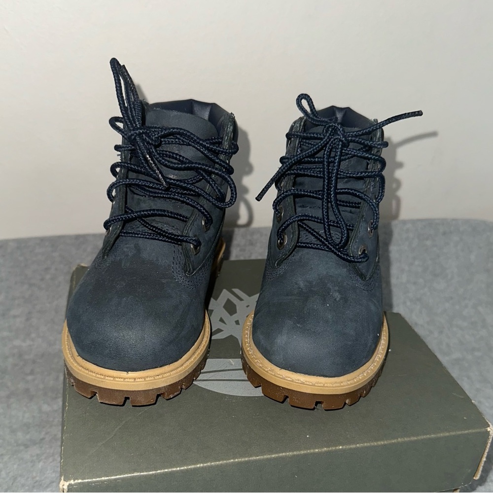 Blue Toddler Timberland boots
